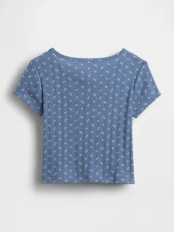 Baby & Toddler Pointelle Rib T-Shirt