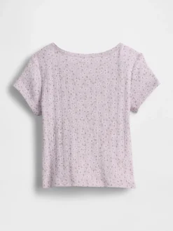 Baby & Toddler Pointelle Rib T-Shirt