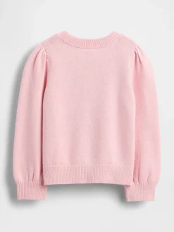 Baby & Toddler Puff-Sleeve Sweater