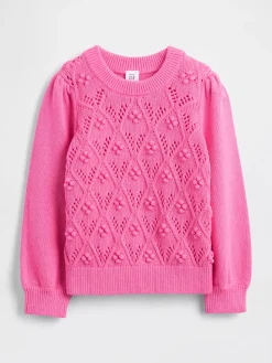 Baby & Toddler Puff-Sleeve Sweater