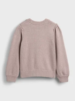 Baby & Toddler Puff-Sleeve Sweater