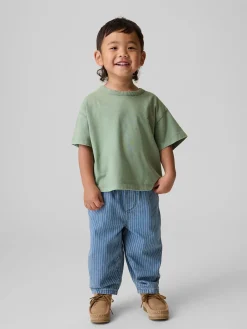 Baby & Toddler Pull-On Barrel Jeans