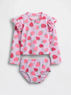Baby & Toddler Rash Guard Swim Two-Piece