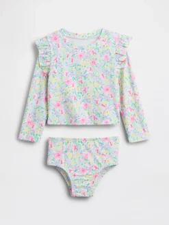 Baby & Toddler Rash Guard Swim Two-Piece