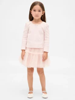 Baby & Toddler Rib & Tulle Outfit Set