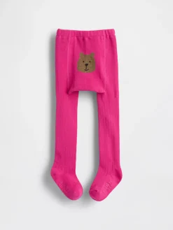 Baby & Toddler Rib Bear Tights