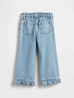 Baby & Toddler Ruffle-Hem Stride Jeans