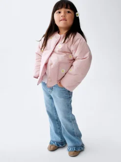 Baby & Toddler Ruffle-Hem Stride Jeans
