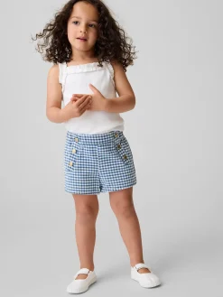 Baby & Toddler Sailor Gingham Denim Pull-On Shorts