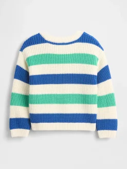 Baby & Toddler Shaker-Stitch Sweater
