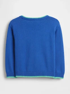 Baby & Toddler Shaker-Stitch Sweater