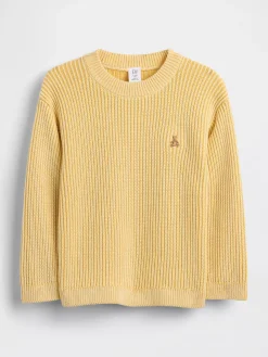 Baby & Toddler Shaker-Stitch Sweater