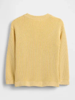 Baby & Toddler Shaker-Stitch Sweater