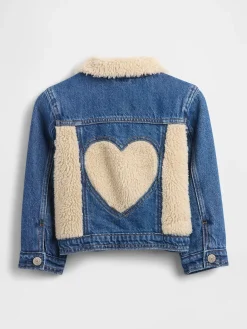 Baby & Toddler Sherpa Icon Denim Jacket