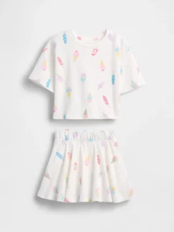 Baby & Toddler Skort Outfit Set