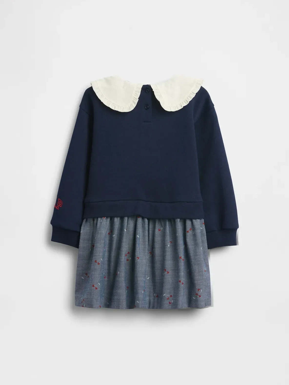 Baby & Toddler Snoopy Ruffle Collar Sweatshirt Dress