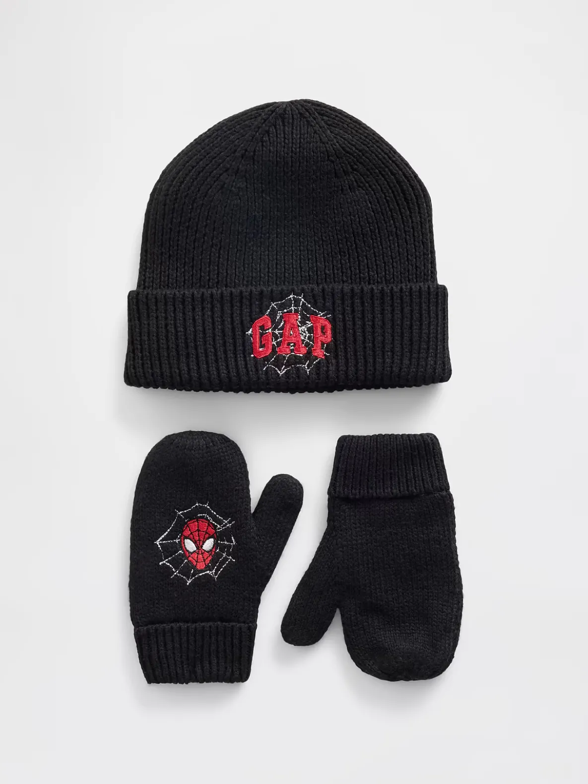 Baby & Toddler Spider-Man Logo Beanie & Mittens Set