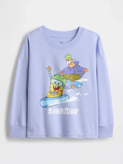 Baby & Toddler SpongeBob SquarePants Graphic Logo T-Shirt