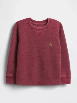 Baby & Toddler Textured Crewneck