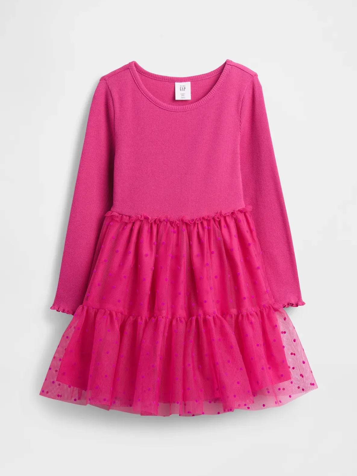 Baby & Toddler Tulle Mixed Media Dress