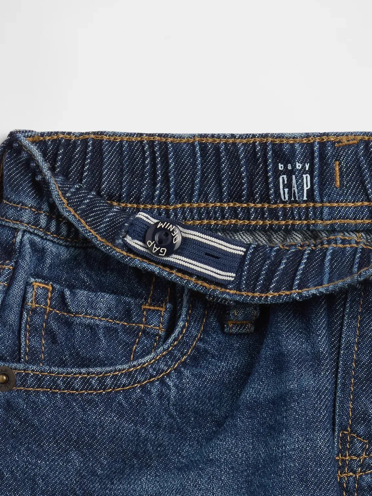 Baby & Toddler UltraSoft Denim Pull-On Baggy Shorts