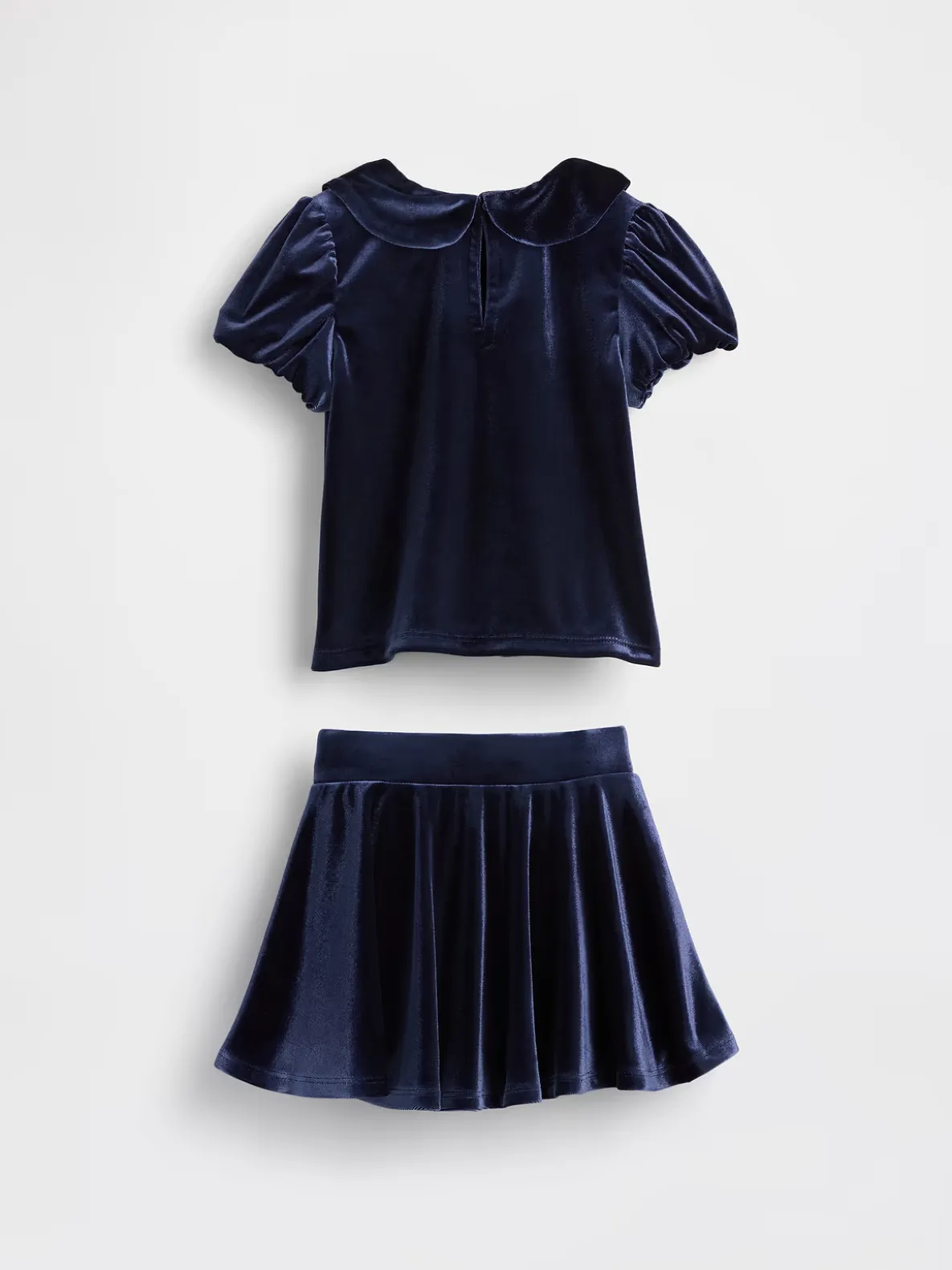 Baby & Toddler Velour Bow Outfit Set