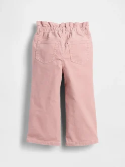 Baby & Toddler Velvet Bow Stride Jeans