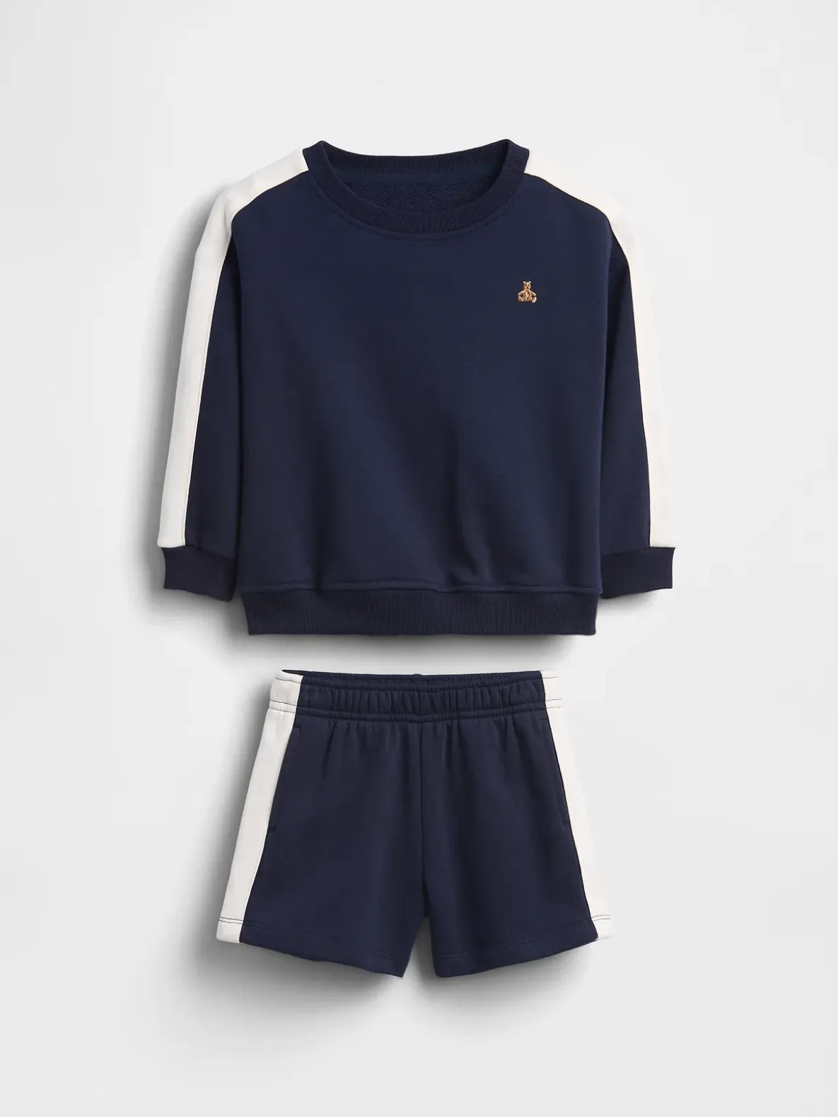 Baby & Toddler VintageSoft Terry Stripe Outfit Set