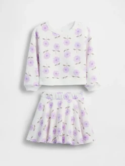 Baby & Toddler VintageSoft Floral Skort Set