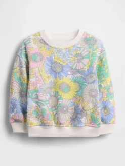 Baby & Toddler VintageSoft Terry Floral Sweatshirt