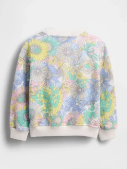 Baby & Toddler VintageSoft Terry Floral Sweatshirt