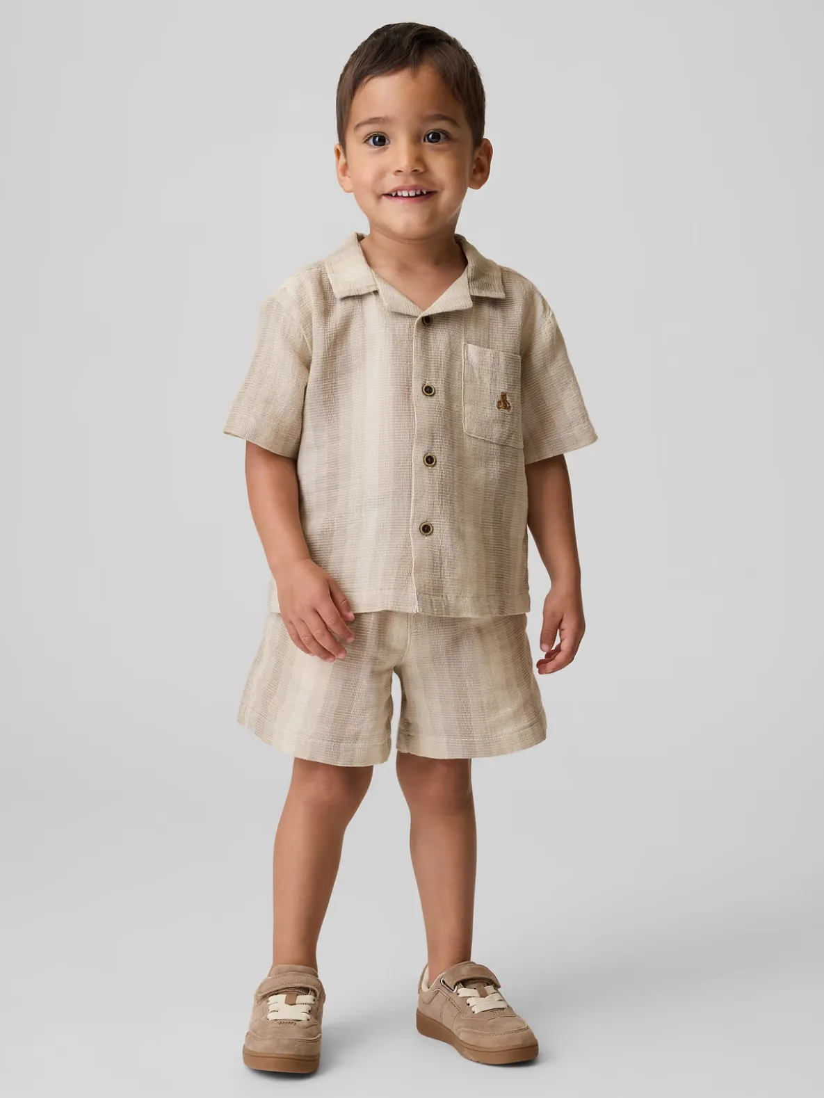 Baby & Toddler Waffle Cabana Outfit Set