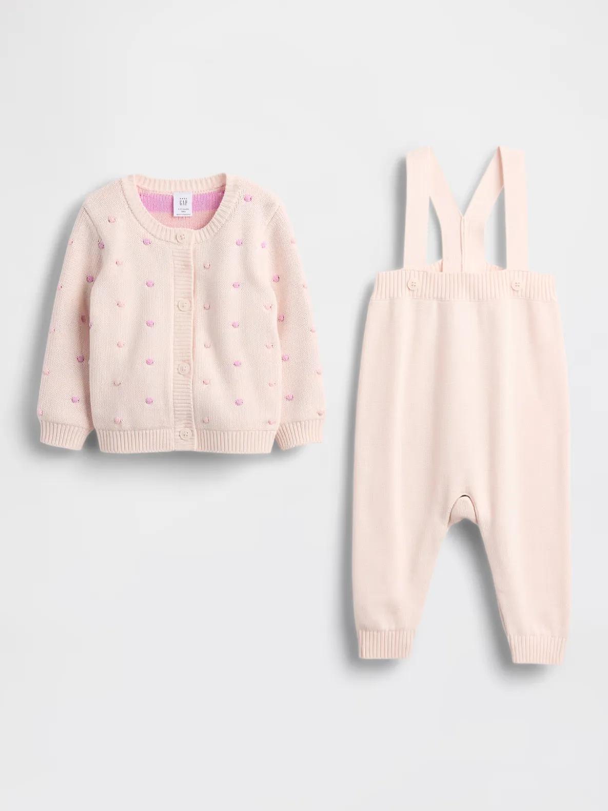 Baby Cardigan Sweater Outfit Set