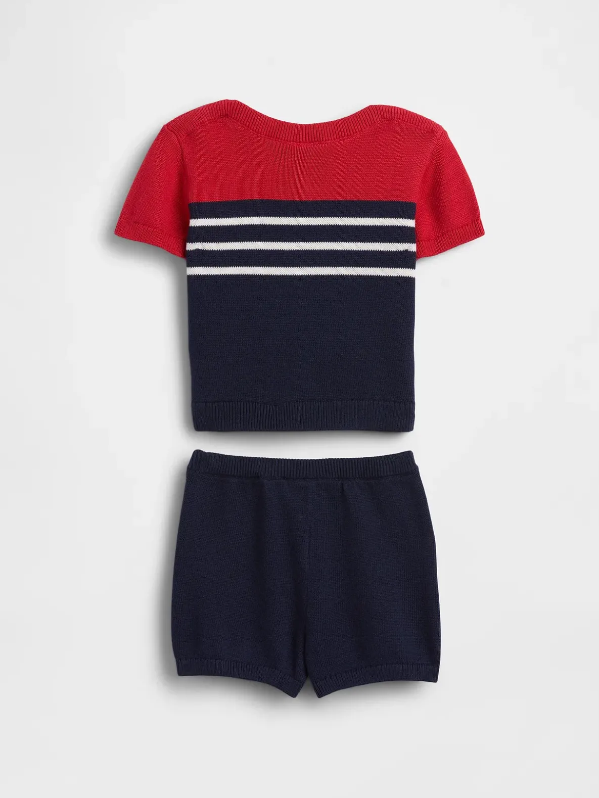 Baby Colorblock Sweater Outfit Set