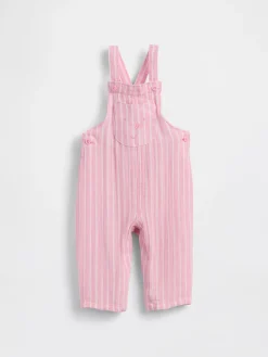 Baby Cotton-Gauze Brannan Bear Overalls