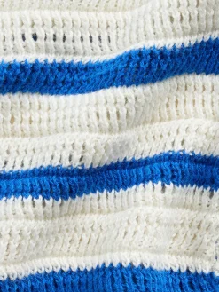 Baby Crochet Stripe Outfit Set