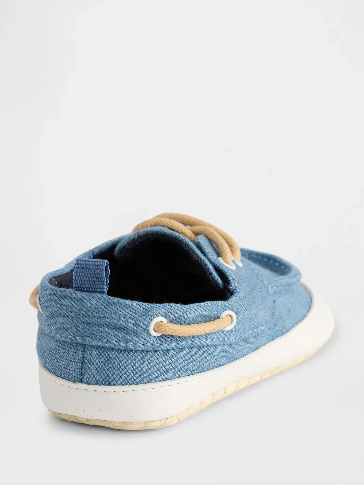 Baby Denim Boat Shoes