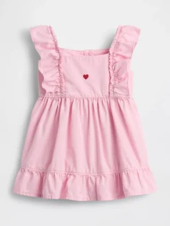 Baby Denim Heart Dress