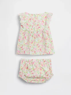 Baby Eyelet Ruffle Outfit Set