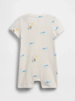 Baby First Favorites Organic Cotton Shorty One-Piece