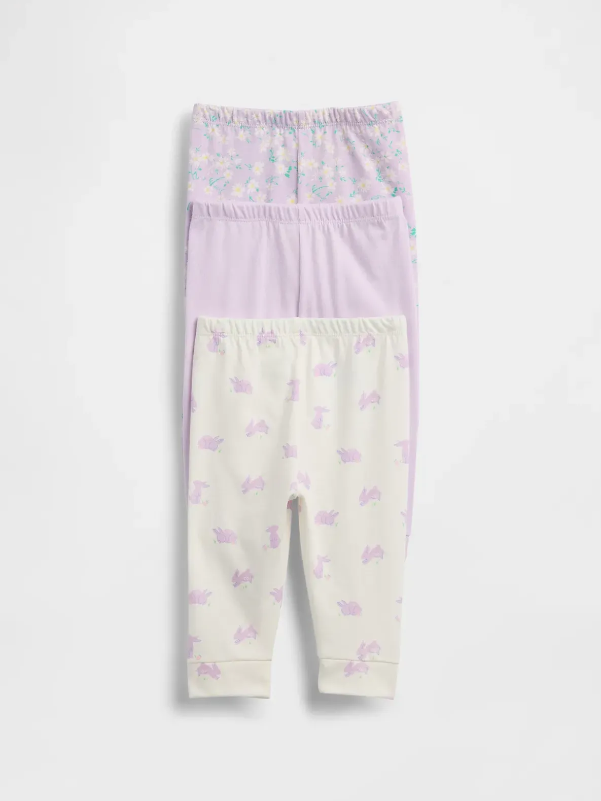 Baby First Favorites Organic Cotton Pull-On Pants (3-Pack)