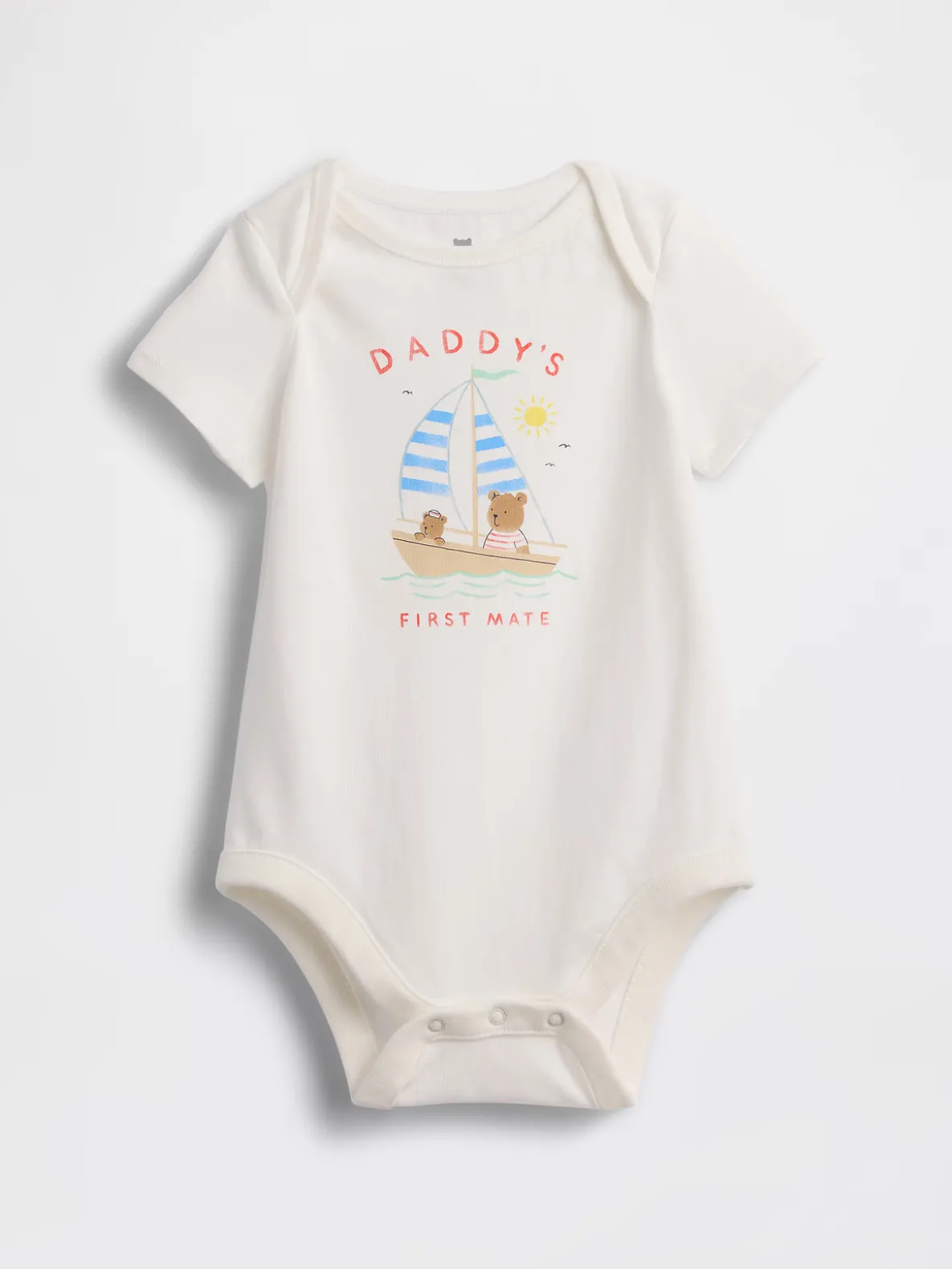 Baby First Favorites Organic Cotton Graphic Bodysuit