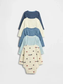 Baby First Favorites Organic Cotton Bodysuit (5-Pack)