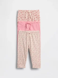 Baby First Favorites Organic Cotton Pull-On Pants (3-Pack)