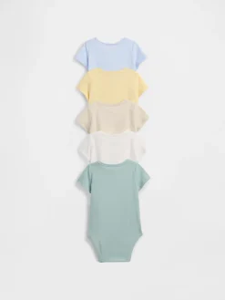 Baby First Favorites Organic Cotton Bodysuit (5-Pack)