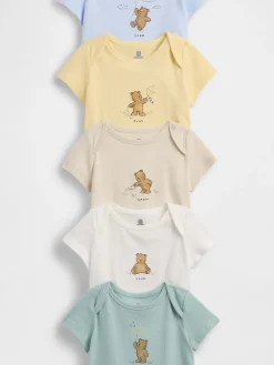 Baby First Favorites Organic Cotton Bodysuit (5-Pack)