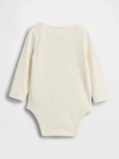 Baby First Favorites Organic Cotton NYC Logo Pocket Bodysuit