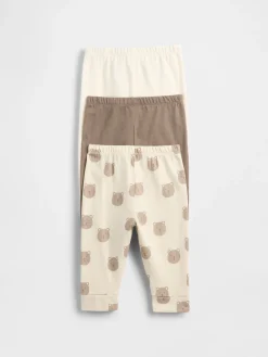 Baby First Favorites Organic Cotton Pull-On Pants (3-Pack)