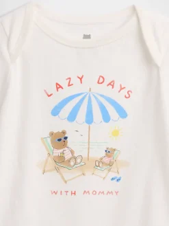 Baby First Favorites Organic Cotton Graphic Bodysuit