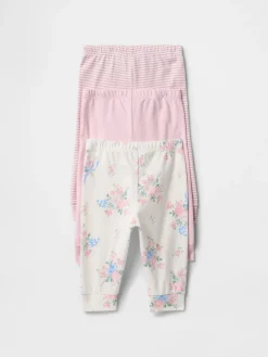 Baby First Favorites Organic Cotton Pull-On Pants (3-Pack)